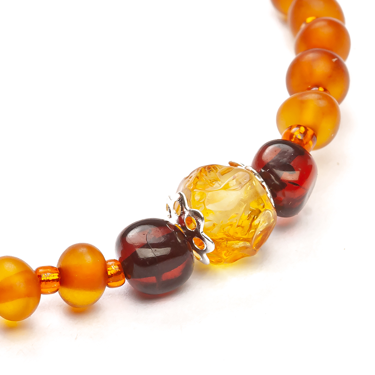 Бусы для очков Янтарь