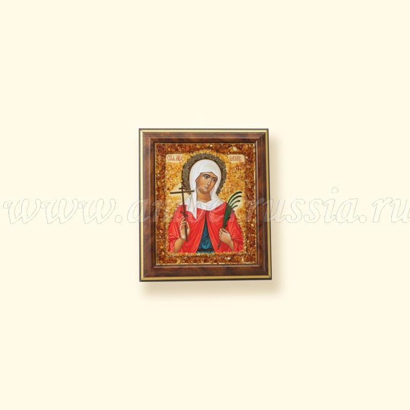 Икона св.Валентина Янтарь