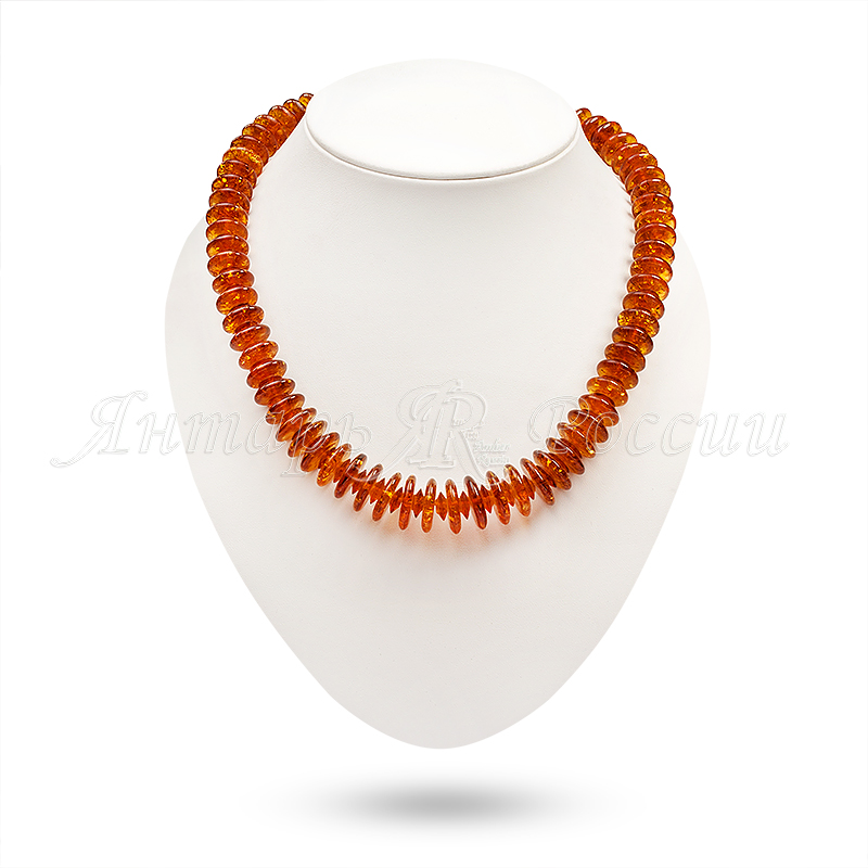 Бусы Янтарь П