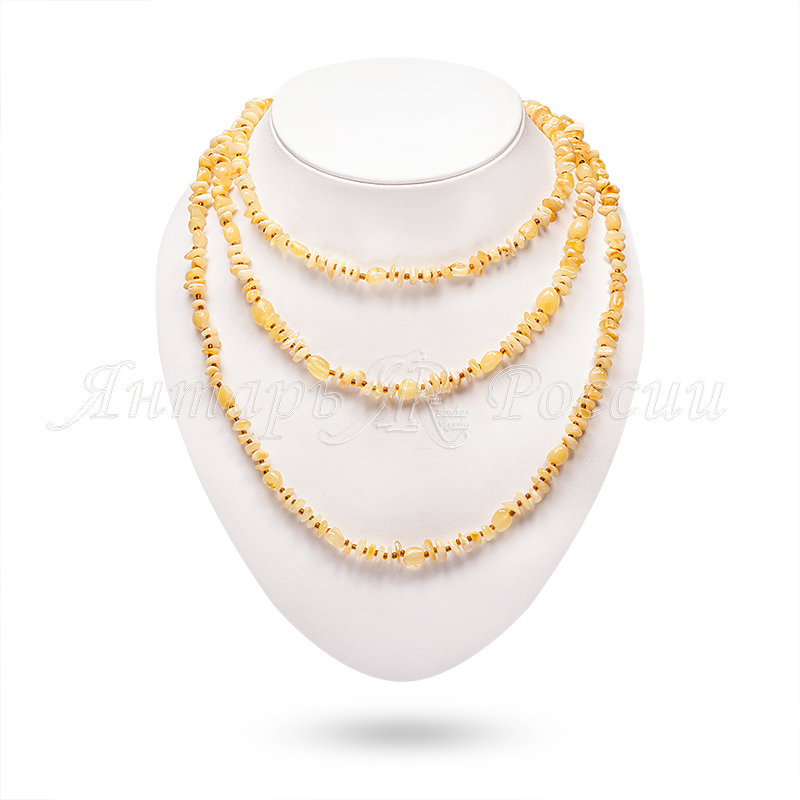 Бусы, Янтарь