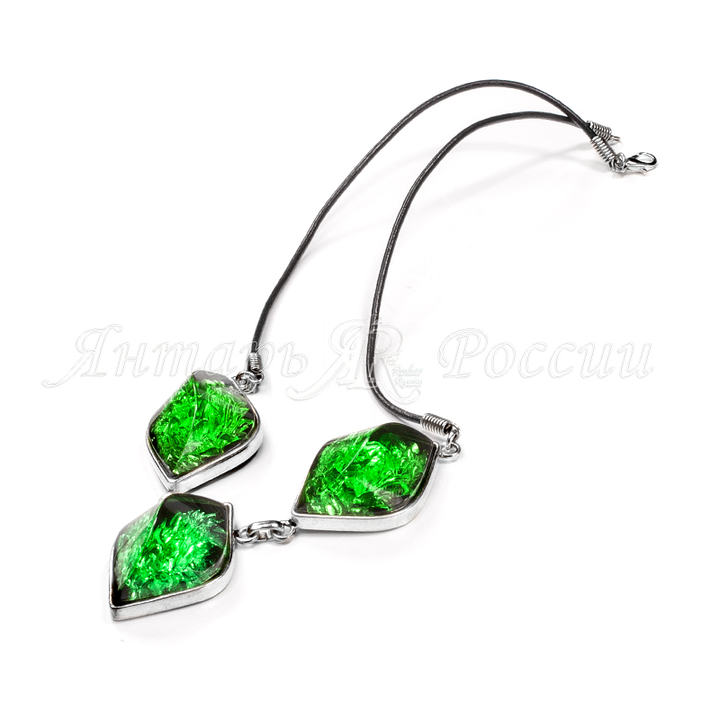 Колье Бернит Посеребрение Колье Бернит Посеребрение