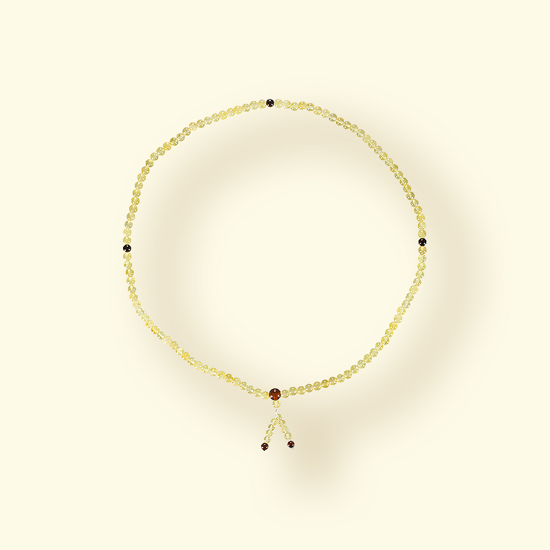 Четки буддистские Янтарь