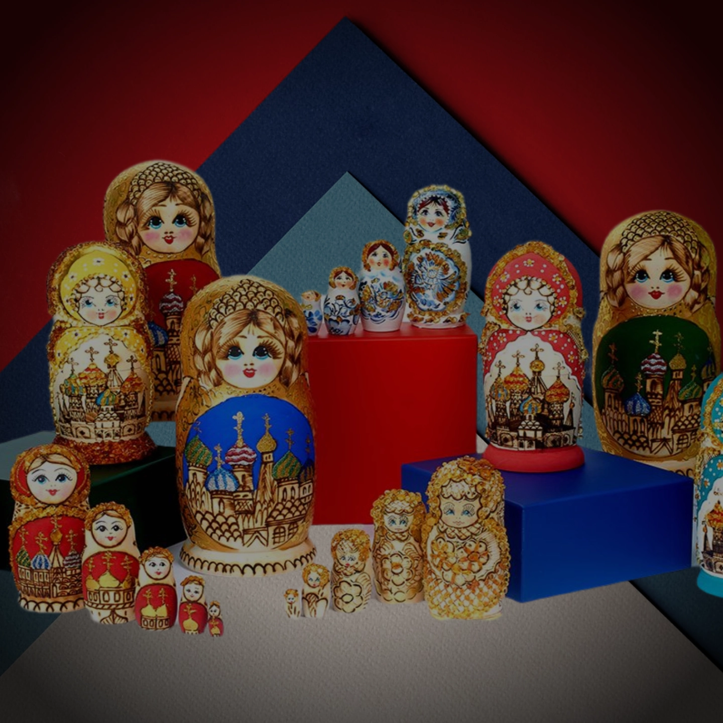 Традиционный подарок с русским акцентом Традиционный подарок с русским акцентом