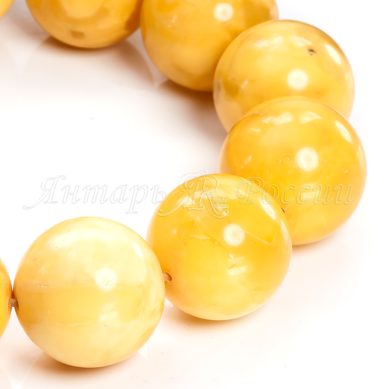 Браслет янтарь