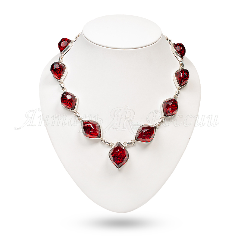 Колье Бернит, посеребрение Колье Бернит, посеребрение