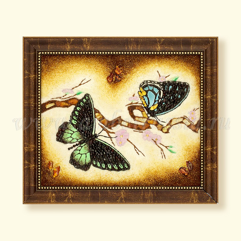 Картина Бабочки Янтарь