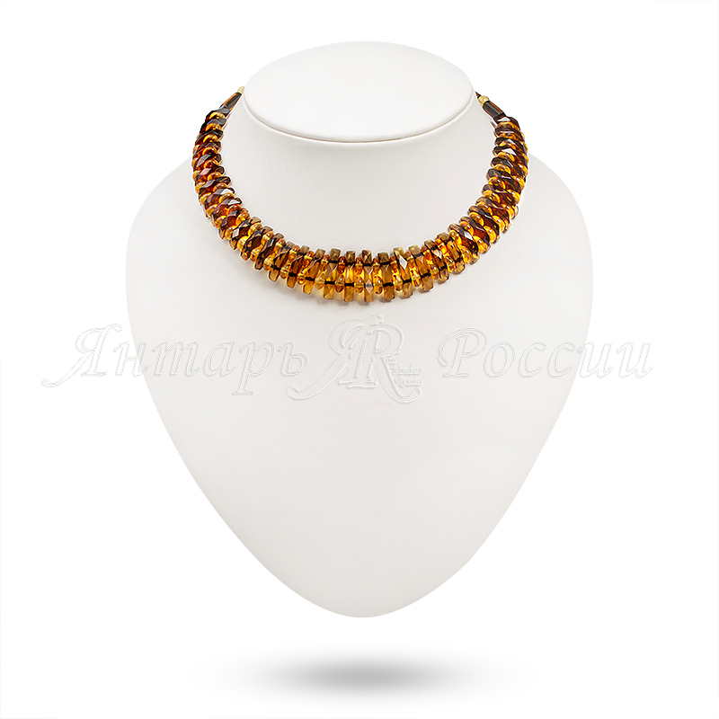Колье Янтарь