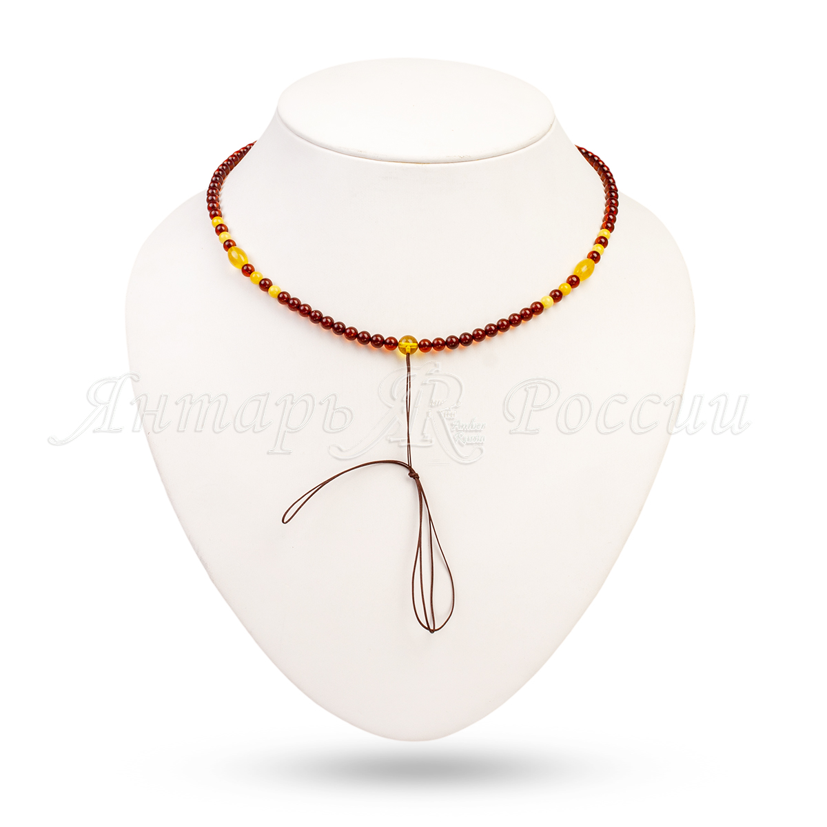 Бусы под кулон Янтарь Бусы под кулон Янтарь