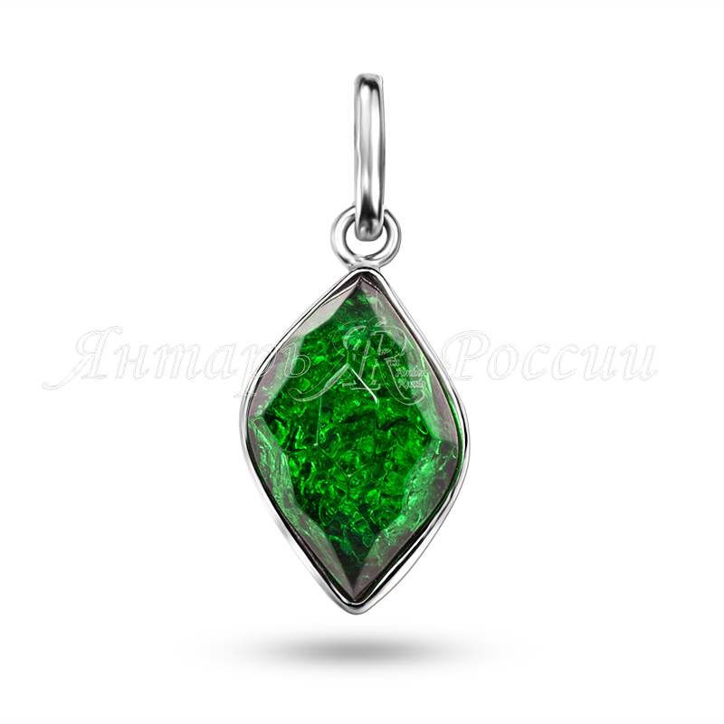 Подвеска Бернит, посеребрение Подвеска Бернит, посеребрение