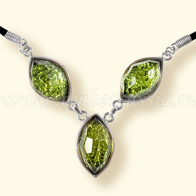 Колье Бернит, посеребрение Колье Бернит, посеребрение