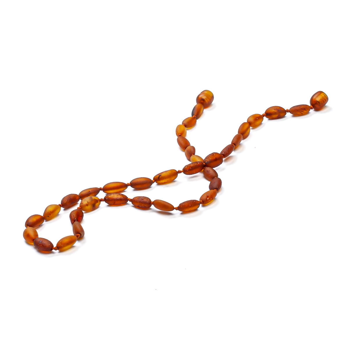 Бусы детские, янтарь