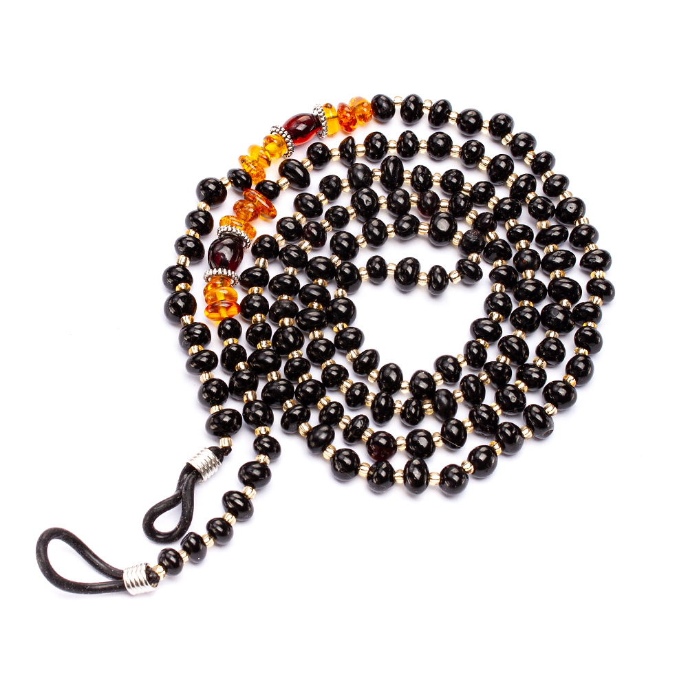 Бусы для очков Янтарь