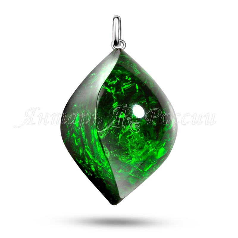 Подвеска Бернит, посеребрение Подвеска Бернит, посеребрение