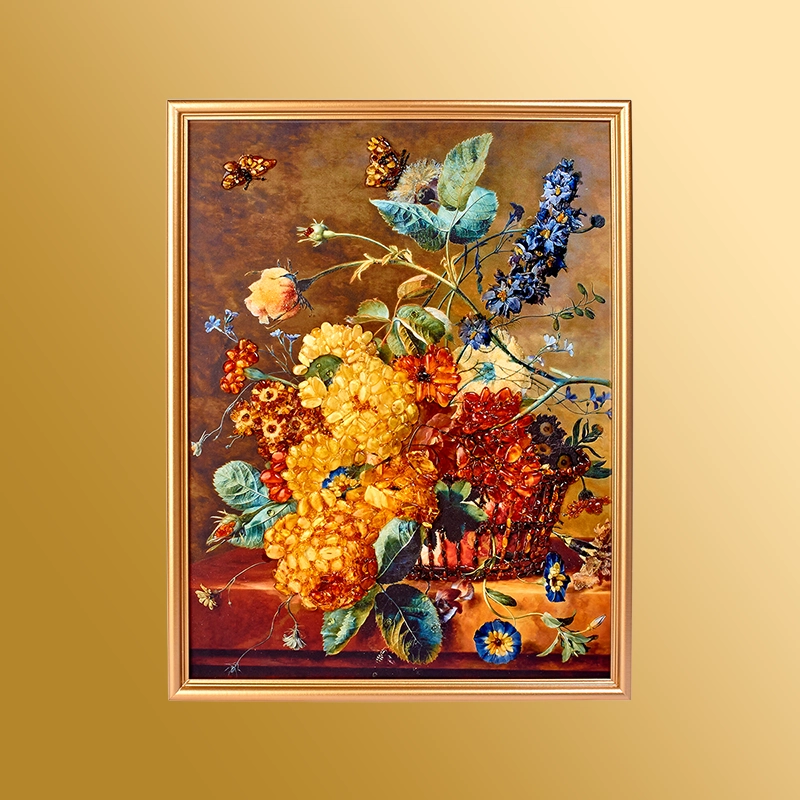 Коллажи - картины с янтарем Коллажи - картины с янтарем