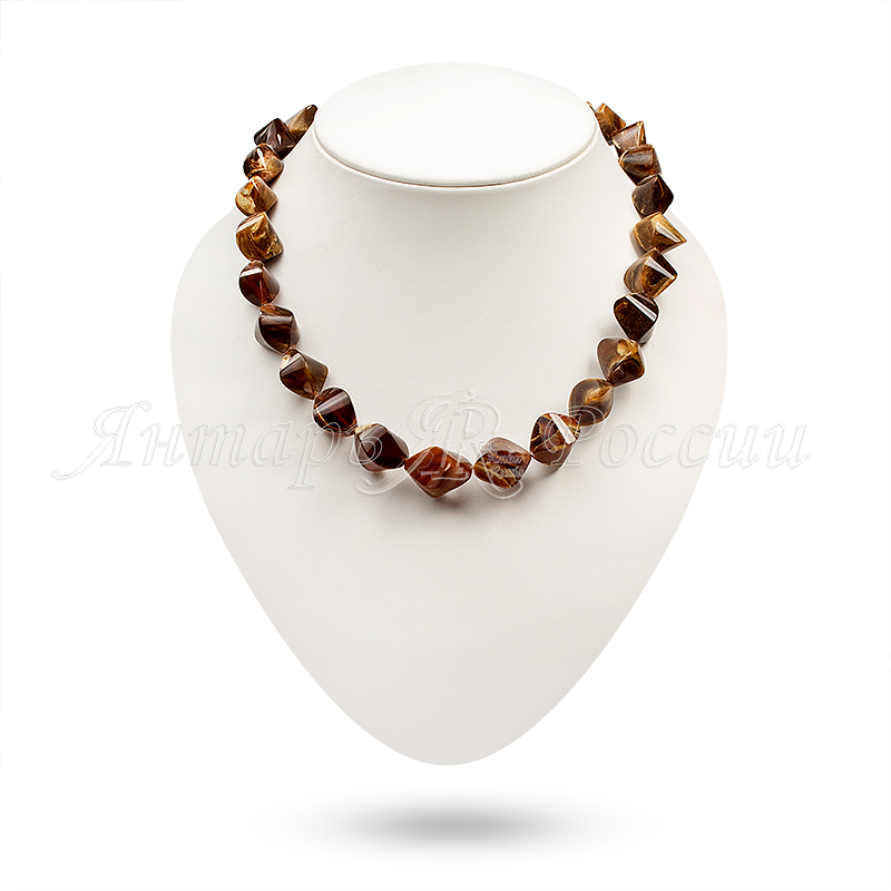 Бусы Янтарь П