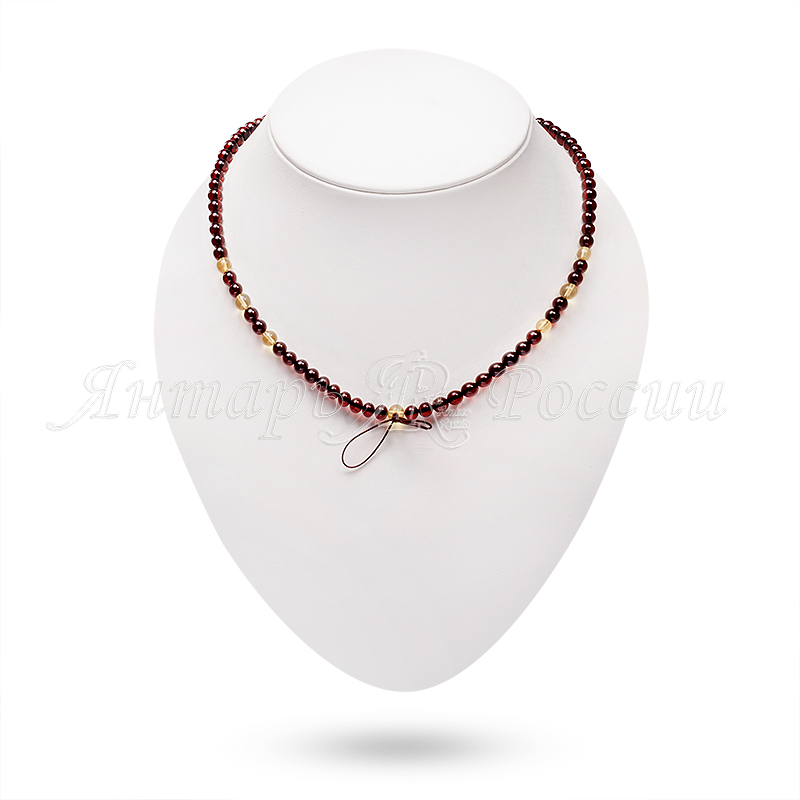 Бусы под кулон Янтарь Бусы под кулон Янтарь