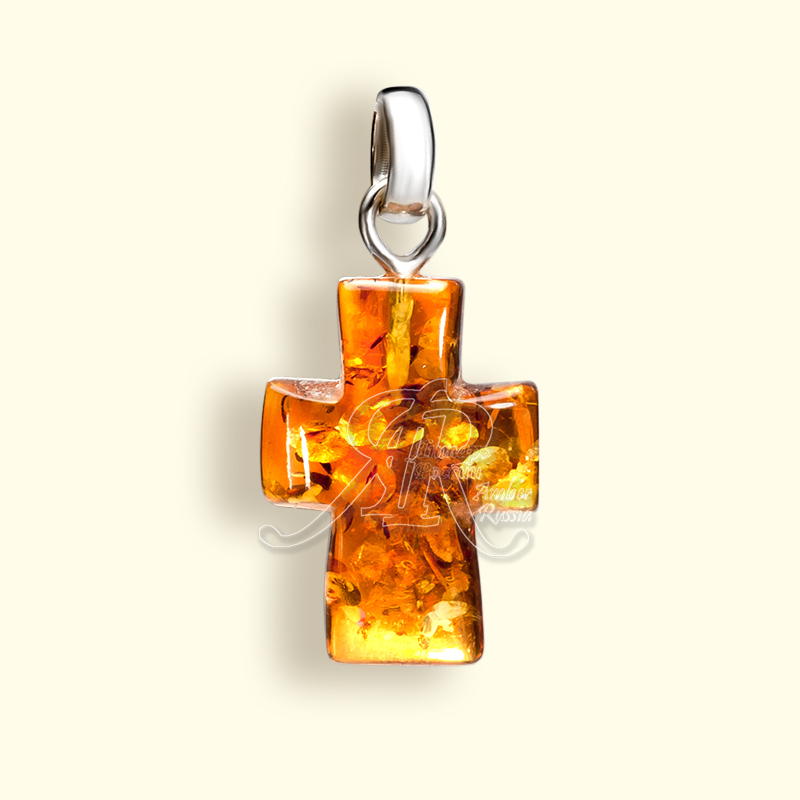 Крестик Янтарь