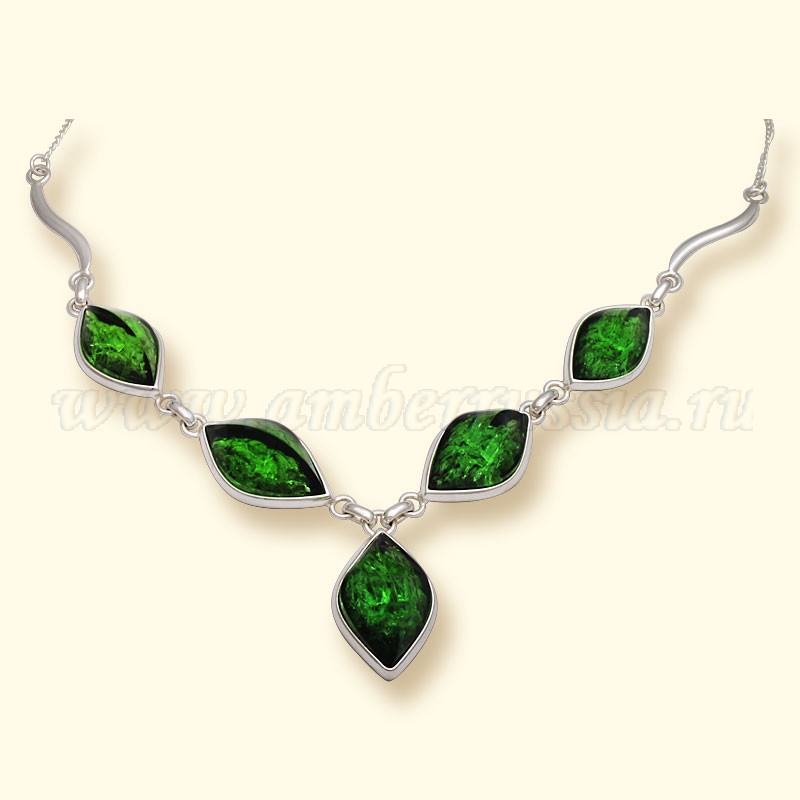 Колье Бернит, посеребрение Колье Бернит, посеребрение